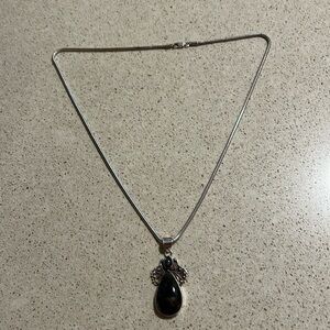 Labradorite Angel Necklace